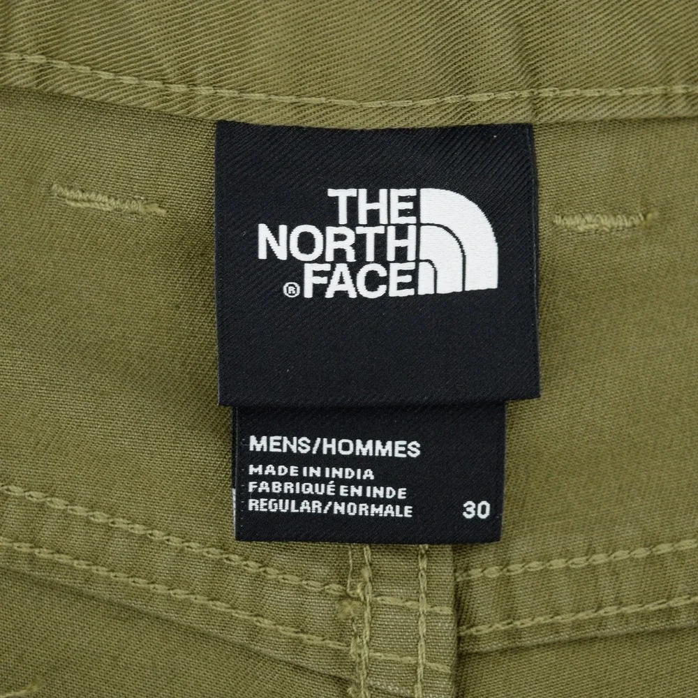 The North Face Motion Pants Men 30x32 Regular Olive Green Stretch Hiking Utility